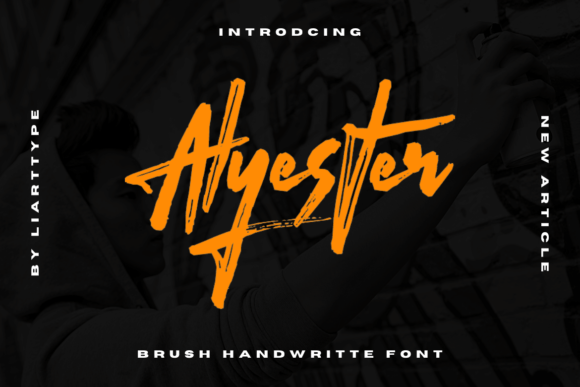 Alyester: The Handwritten Brush Script for Authentic Design
