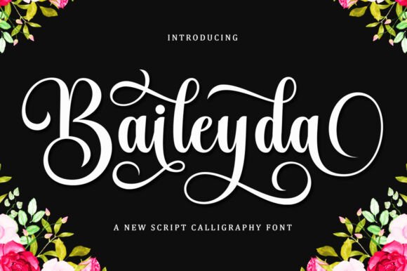 Baileyda: A Script Font for Timeless Elegance