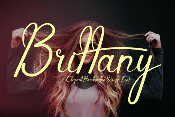 Brittany: The Handwritten Font for Elegant Designs