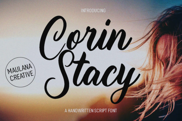Corin Stacy: A Premium Script for Bold Branding