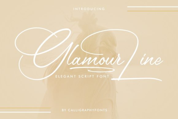 Glamour Line: A Delicate Script for Authentic Branding