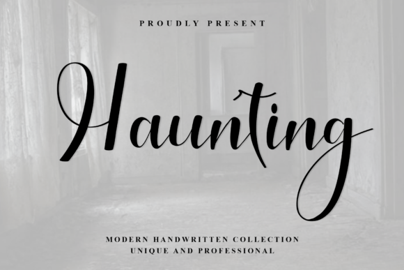 Haunting Font: Where Elegance Meets Authenticity