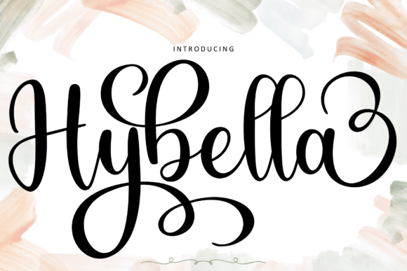 Hybella: A Script Font for Elegant Branding