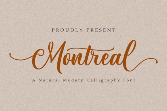 Montreal: A Stylish Brush Script for Authentic Design