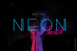 Neon Absolute Duo: A Modern Take on 80s Glow