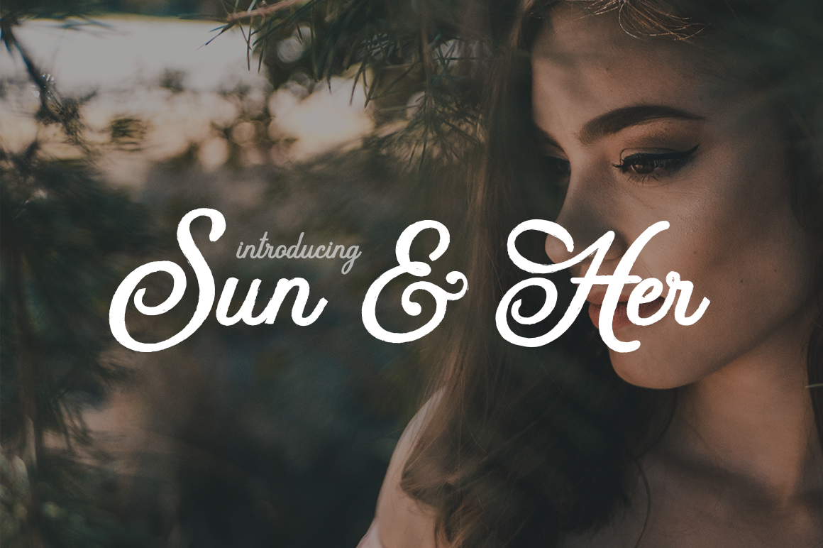 Sun & Her: A Fresh Script Font for Modern Branding