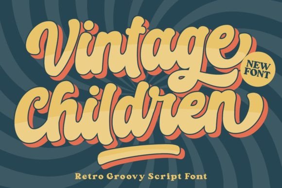 Unleash the Groovy Spirit with Vintage Children
