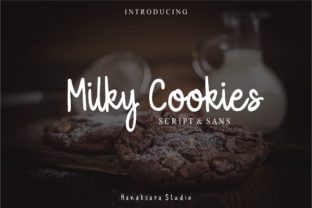 Unwrapping Milky Cookies: A Script Font with Nostalgic Charm