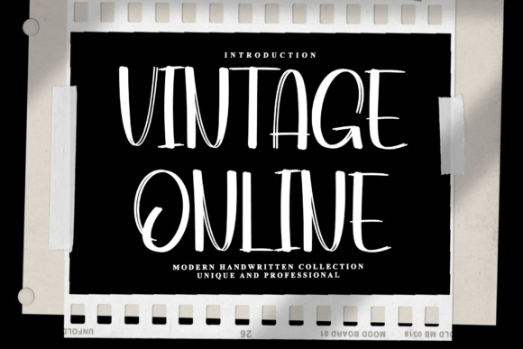 Vintage Online: A Script Font with Sweeping Artistry